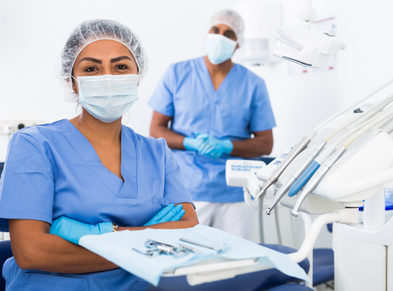 Dental assistant. Dental assisting. Dental assisting school. women in STEM